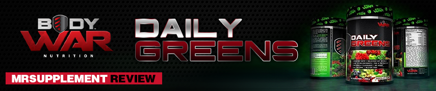 Body War Daily Greens - MrSupplement Review Body War Daily Greens - MrSupplement Review