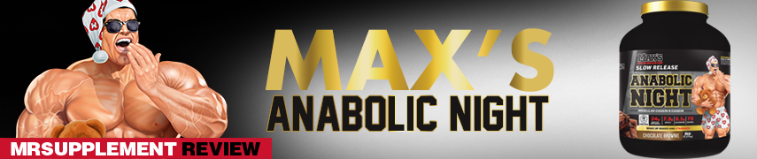 Max's Anabolic Night - MrSupplement Review Max's Anabolic Night - MrSupplement Review