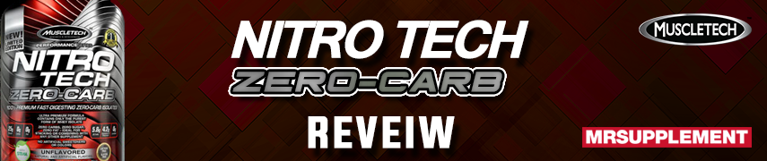 MuscleTech Nitro Tech Zero-Carb MuscleTech Nitro Tech Zero-Carb