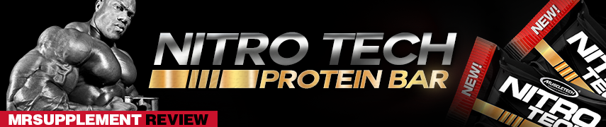 Nitro Tech Protein Bar - MrSupplement Review Nitro Tech Protein Bar - MrSupplement Review
