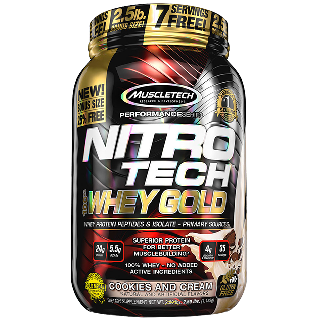 Nitrotech 100% Whey Gold - MrSupplement Nitrotech 100% Whey Gold - MrSupplement