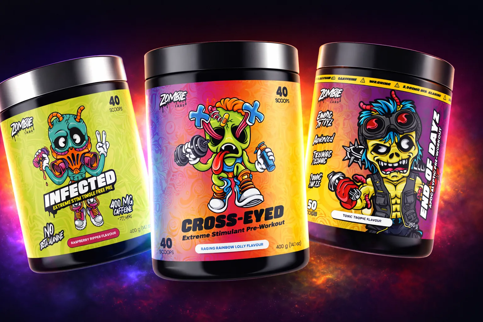 Zombie Labs Pre Workout Banner