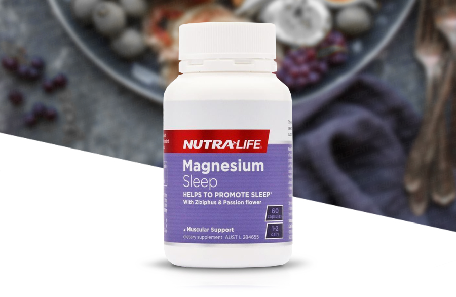 Magnesium Sleep by Nutralife 30 & 60 Capsules Mr Supplement